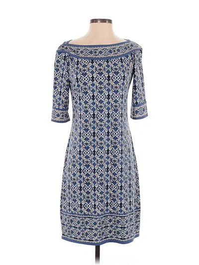 Pre-owned Max Studio Casual Dress In Blue
