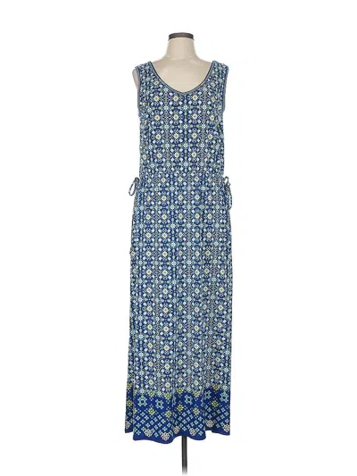 Pre-owned Max Studio Casual Dress In Blue