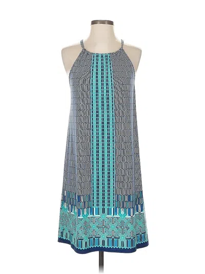 Pre-owned Max Studio Casual Dress In Blue