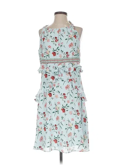 Pre-owned Max Studio Casual Dress In Blue