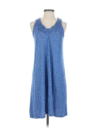 Pre-owned Max Studio Casual Dress In Blue
