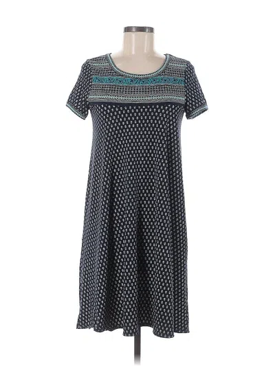Pre-owned Max Studio Casual Dress In Blue