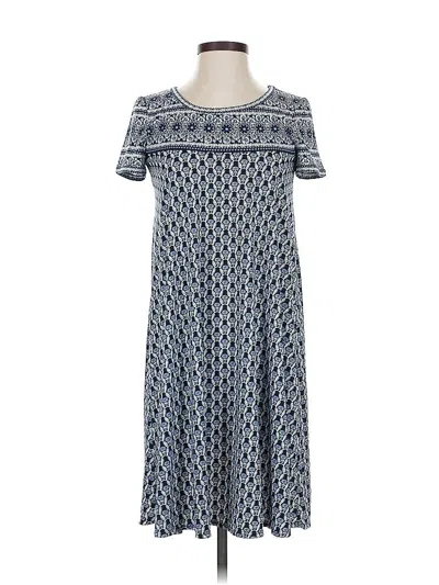 Pre-owned Max Studio Casual Dress In Blue