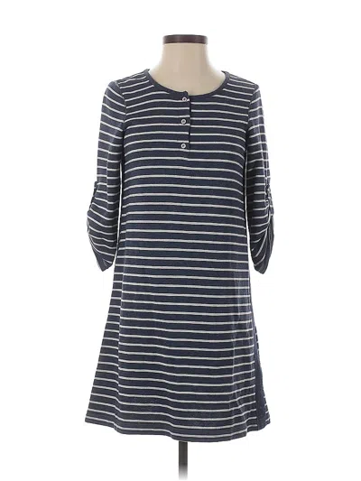Pre-owned Max Studio Casual Dress In Blue