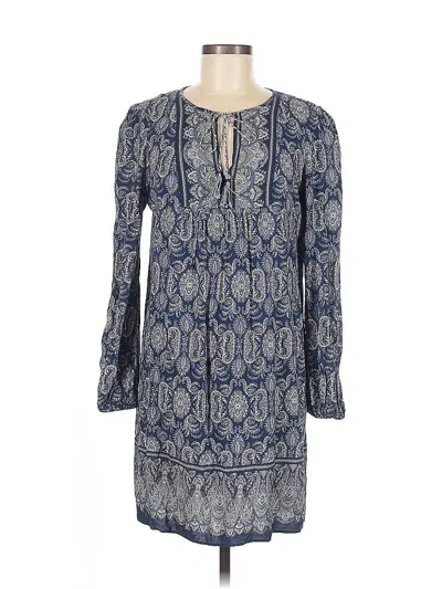 Pre-owned Max Studio Casual Dress In Blue