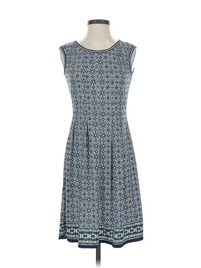 Pre-owned Max Studio Casual Dress In Blue