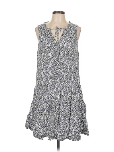 Pre-owned Max Studio Casual Dress In Blue