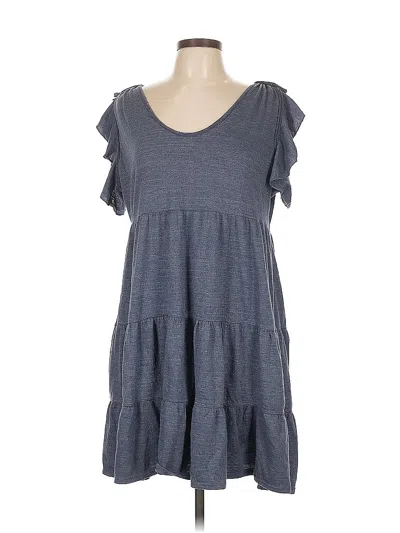 Pre-owned Max Studio Casual Dress In Blue
