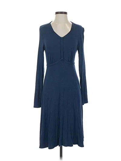 Pre-owned Max Studio Casual Dress In Blue