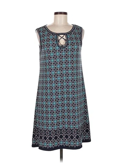 Pre-owned Max Studio Casual Dress In Blue