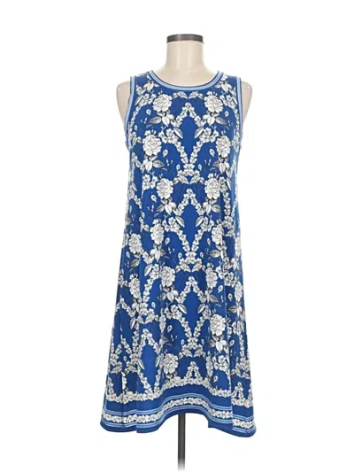 Pre-owned Max Studio Casual Dress In Blue