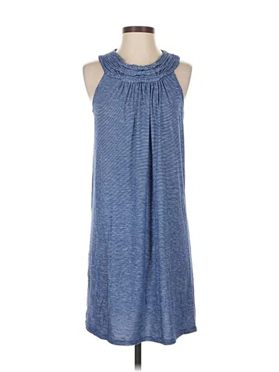 Pre-owned Max Studio Casual Dress In Blue