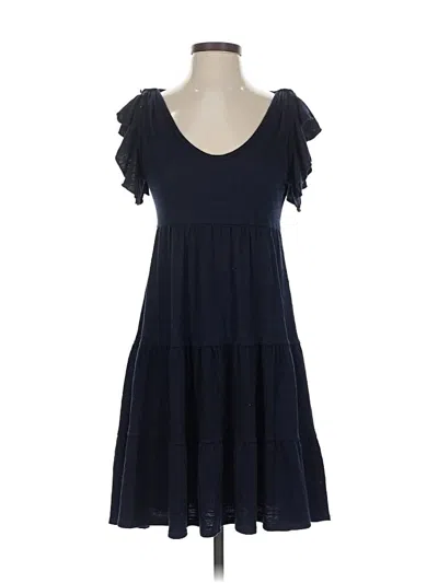 Pre-owned Max Studio Casual Dress In Blue