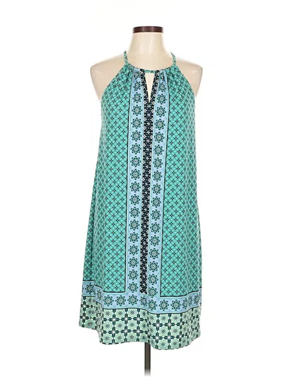 Pre-owned Max Studio Casual Dress In Blue