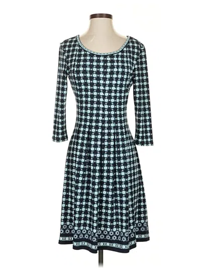 Pre-owned Max Studio Casual Dress In Blue