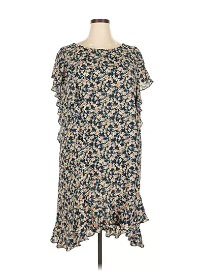 Pre-owned Max Studio Casual Dress In Blue