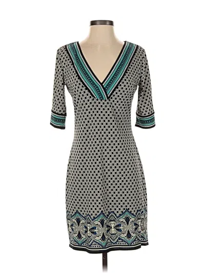 Pre-owned Max Studio Casual Dress In Blue