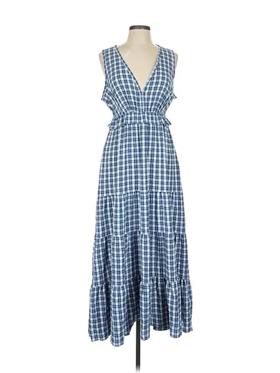 Pre-owned Max Studio Casual Dress In Blue