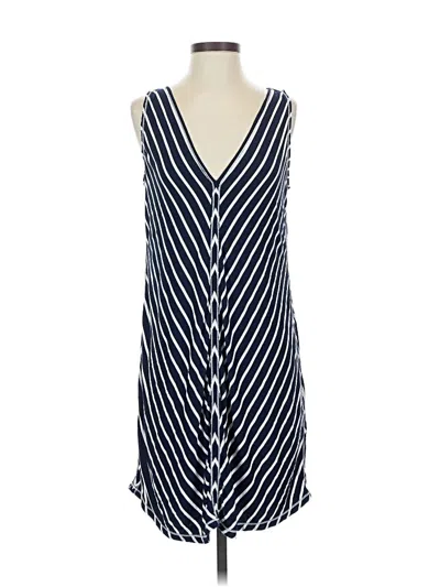 Pre-owned Max Studio Casual Dress In Blue