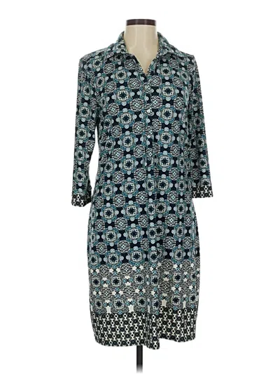 Pre-owned Max Studio Casual Dress In Blue
