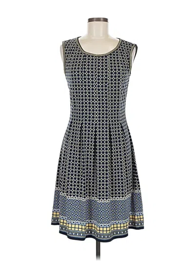 Pre-owned Max Studio Casual Dress In Blue
