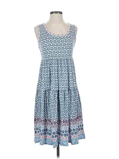Pre-owned Max Studio Casual Dress In Blue
