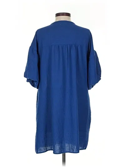 Pre-owned Max Studio Casual Dress In Blue