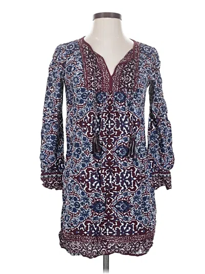 Pre-owned Max Studio Casual Dress In Blue