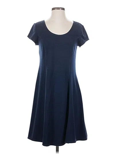 Pre-owned Max Studio Casual Dress In Blue
