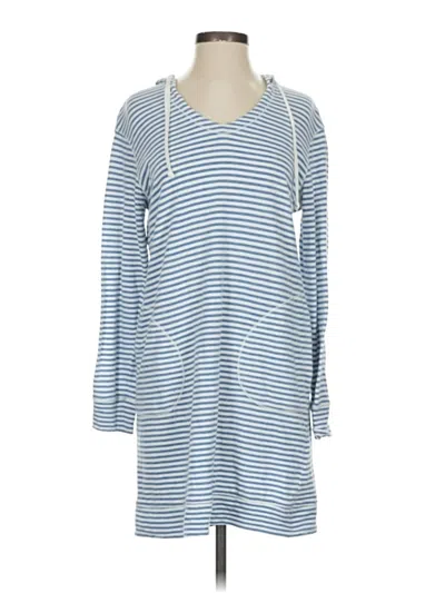 Pre-owned Max Studio Casual Dress In Blue