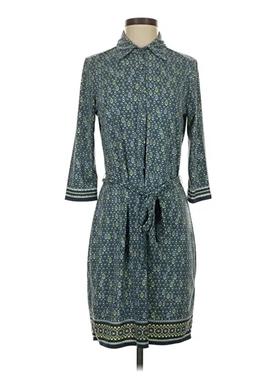Pre-owned Max Studio Casual Dress In Blue