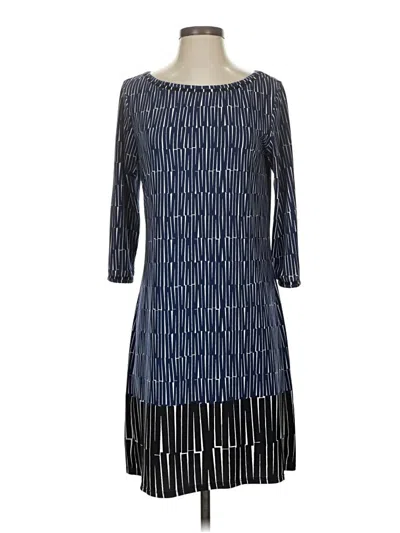 Pre-owned Max Studio Casual Dress In Blue