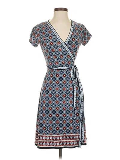 Pre-owned Max Studio Casual Dress In Blue