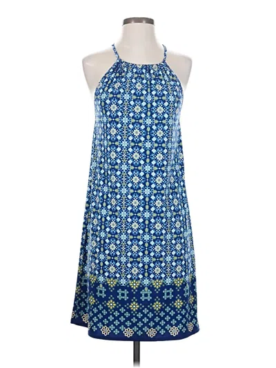 Pre-owned Max Studio Casual Dress In Blue