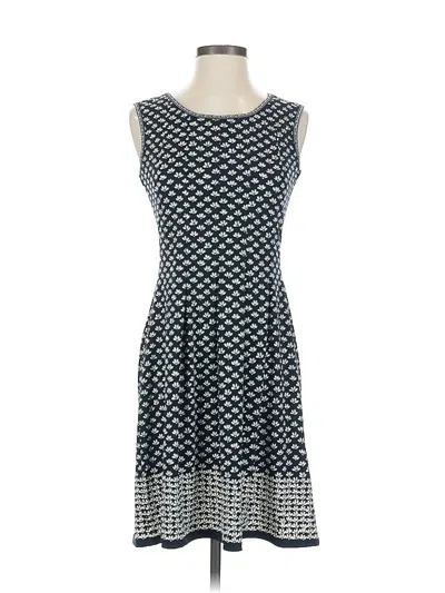 Pre-owned Max Studio Casual Dress In Blue