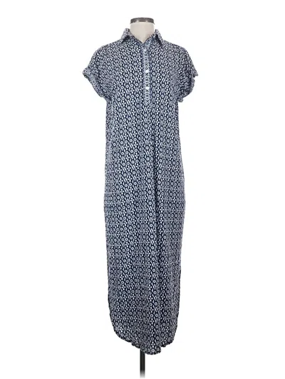 Pre-owned Max Studio Casual Dress In Blue