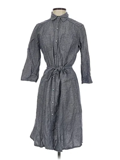 Pre-owned Max Studio Casual Dress In Blue