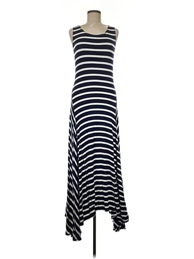 Pre-owned Max Studio Casual Dress In Blue