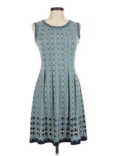 Pre-owned Max Studio Casual Dress In Blue