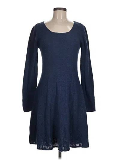 Pre-owned Max Studio Casual Dress In Blue