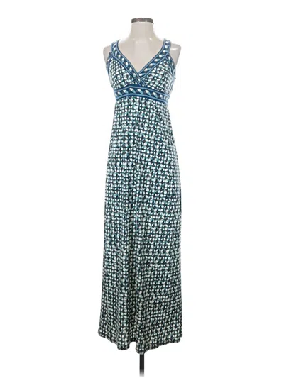 Pre-owned Max Studio Casual Dress In Blue