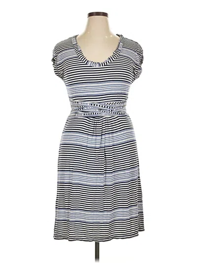 Pre-owned Max Studio Casual Dress In Blue