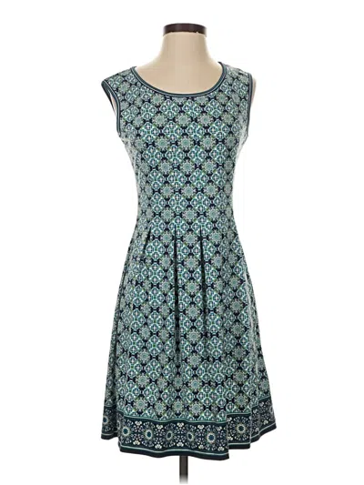Pre-owned Max Studio Casual Dress In Blue