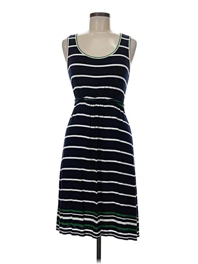 Pre-owned Max Studio Casual Dress In Blue