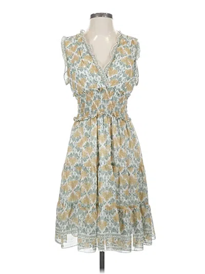 Pre-owned Max Studio Casual Dress In Blue