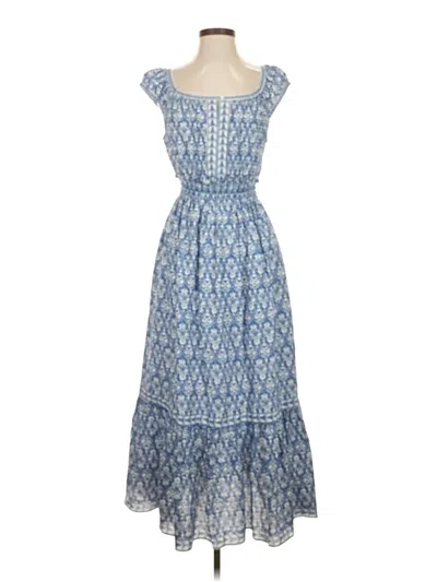 Pre-owned Max Studio Casual Dress In Blue