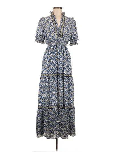Pre-owned Max Studio Casual Dress In Blue