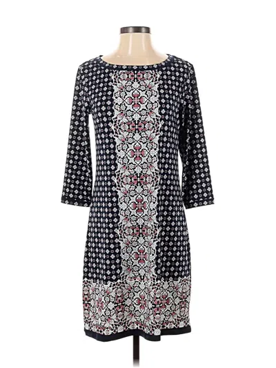 Pre-owned Max Studio Casual Dress In Blue