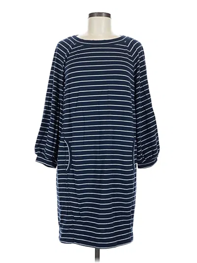 Pre-owned Max Studio Casual Dress In Blue