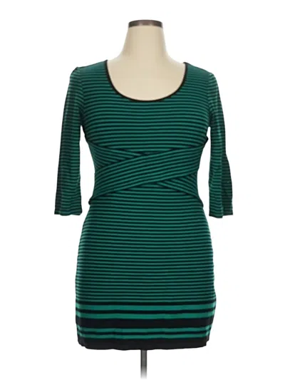 Pre-owned Max Studio Casual Dress In Blue